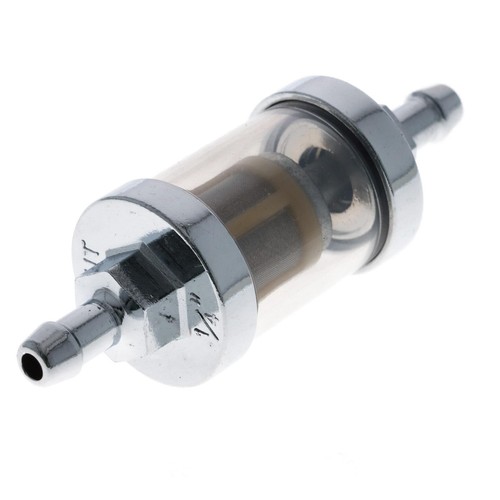 Universal benzinfilter chrom - benzinfilter,