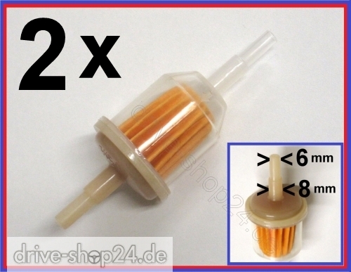 2benzinfilter 8mm für - Ø, 6-8mm