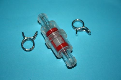 Benzinfilter klein transparent